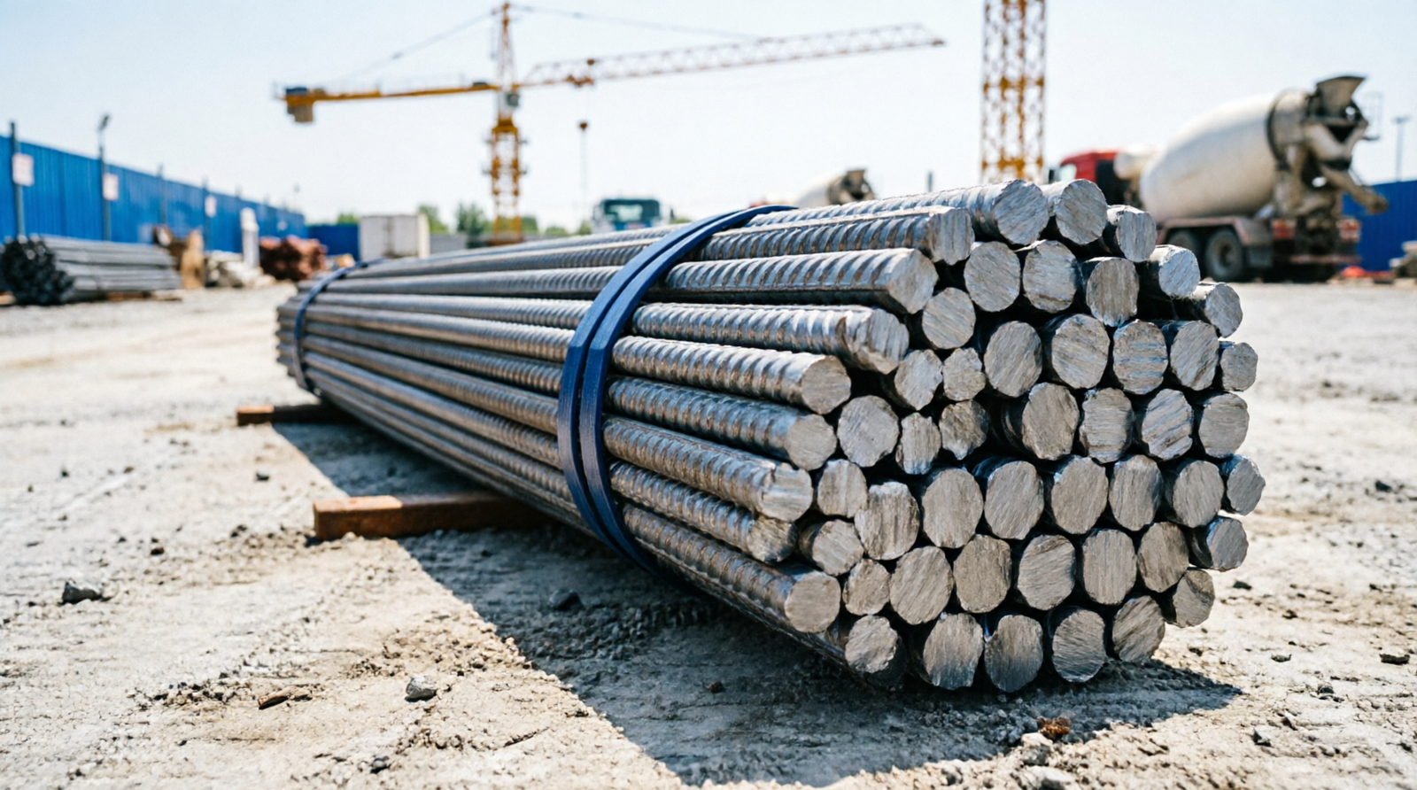 TMT steel rods